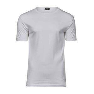Tee Jays Mens Interlock T-Shirt / White